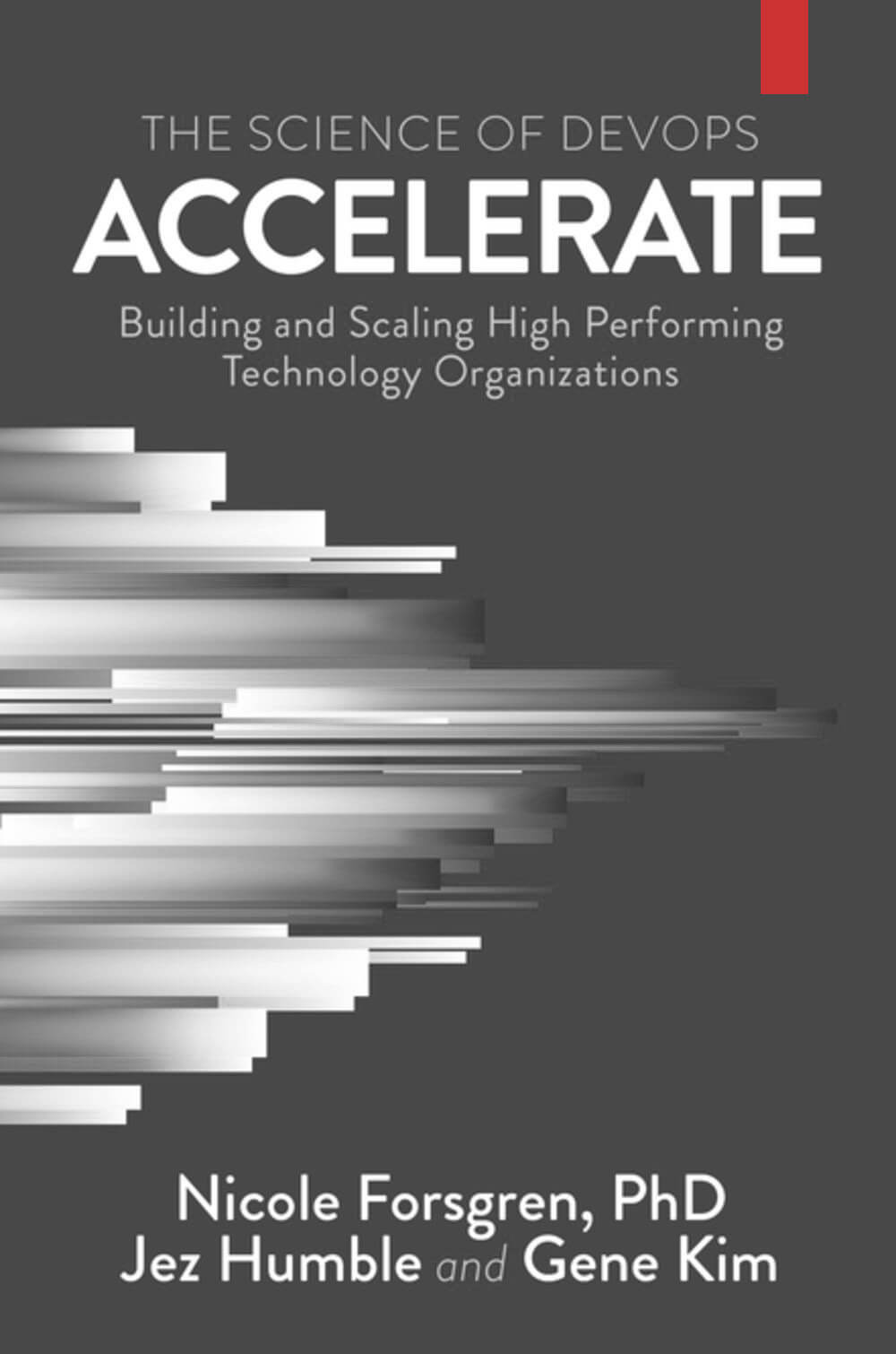 Accelerate book cover bw