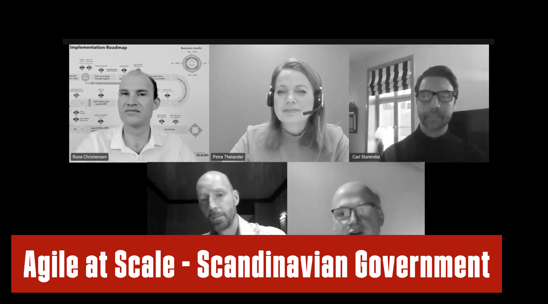 Agile at Scale in the Swedish Government