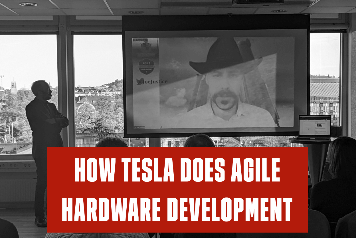 How Tesla does Agile Hardware Development - Joe Justice at a We Are Movement Meetup