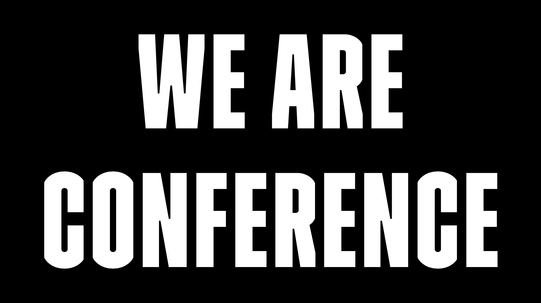 We Are Conference